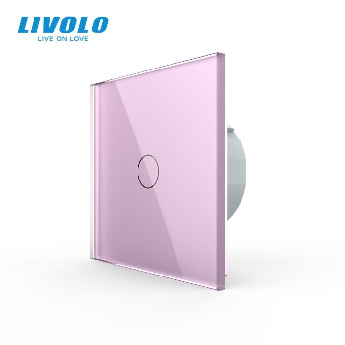 LIVOLO VL-C701S-17 Dotykový vypínač č.6 – ružový