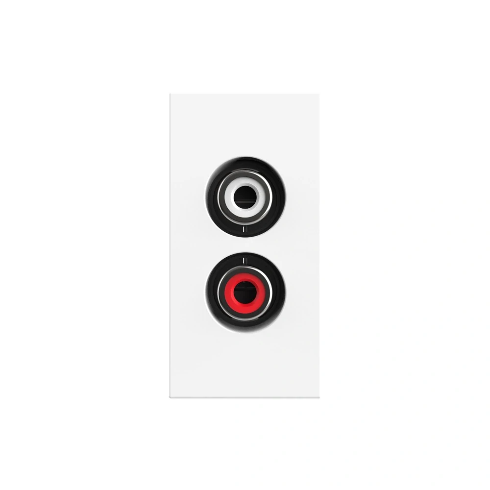 LIVOLO VL-C7-1AD-11 AUDIO konektor - biely polmodul