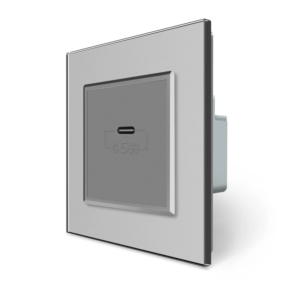 LIVOLO VL-FCUC-15 USB-C 45W - strieborná