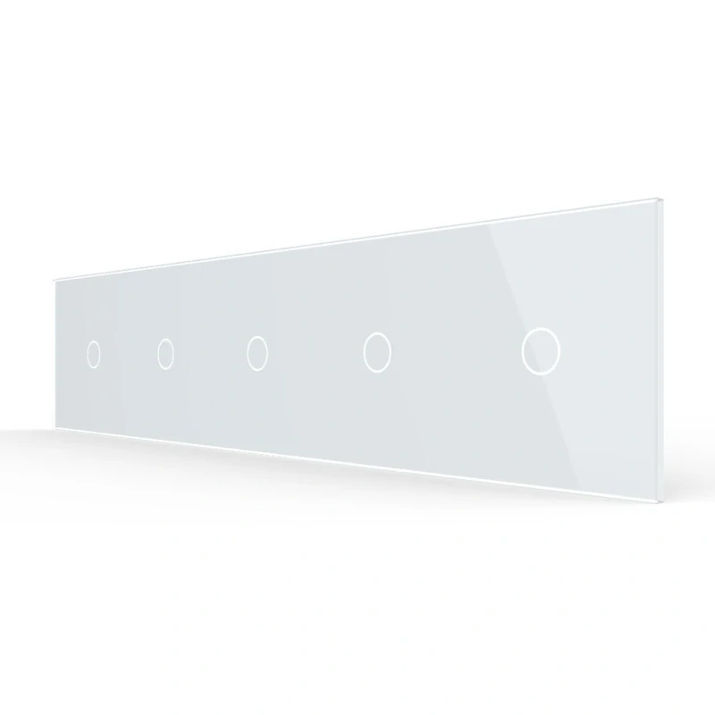 LIVOLO VL-C7-C1/C1/C1/C1/C1-11 päťnásobný rámik - biely
