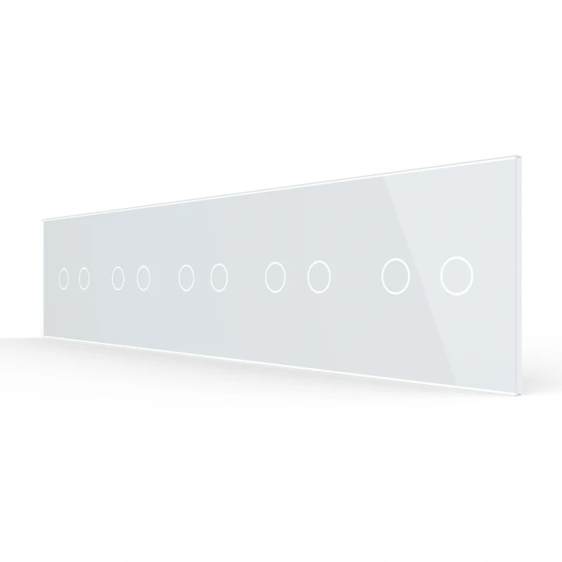 LIVOLO VL-C7-C2/C2/C2/C2/C2-11 päťnásobný rámik - biely