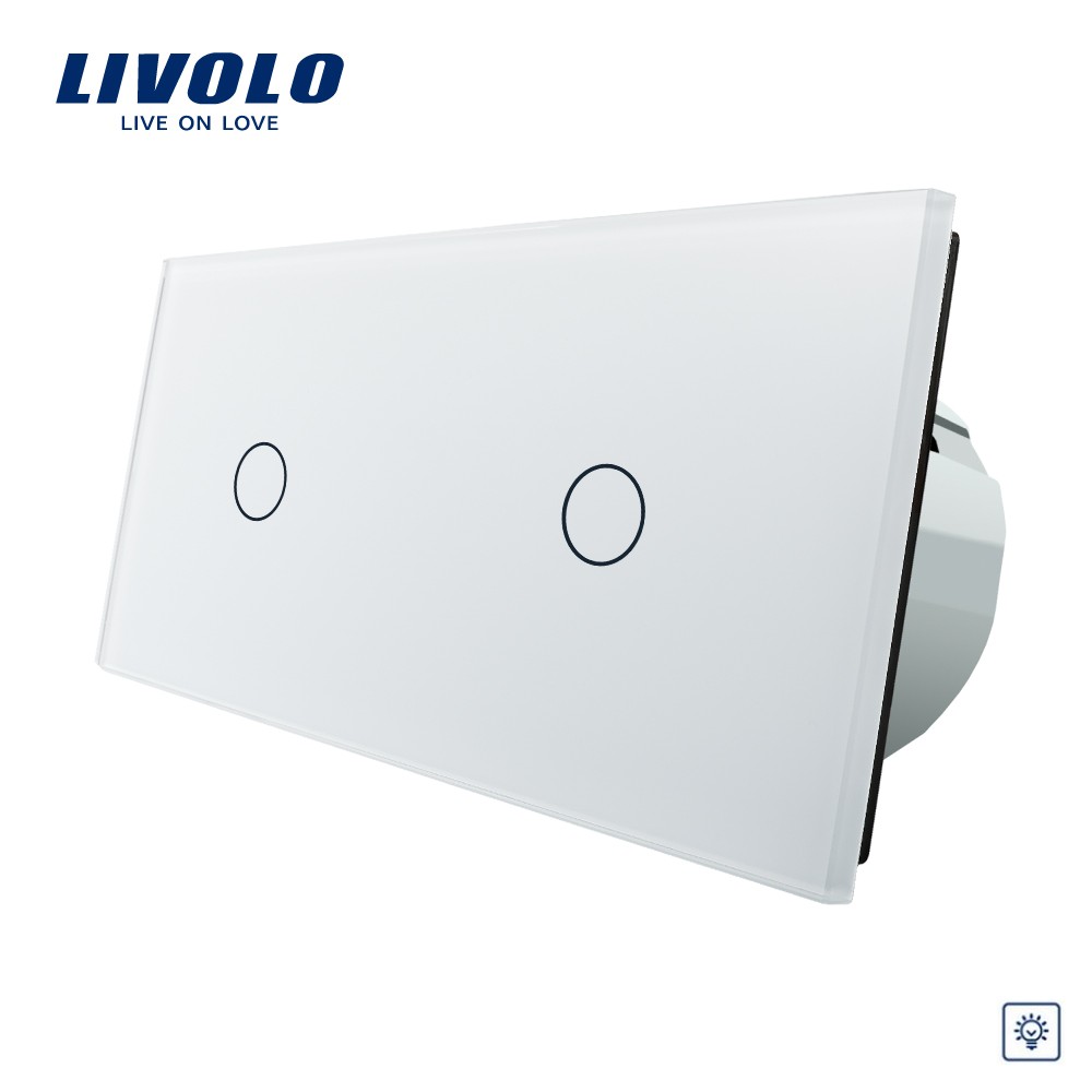 LIVOLO VL-2C701D-13 Dotykový stmievač osvetlenia - zlatý