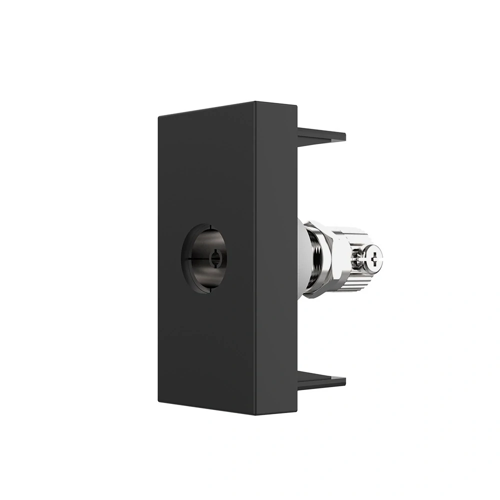 LIVOLO VL-C7-1V-12 TV konektor - čierny polmodul
