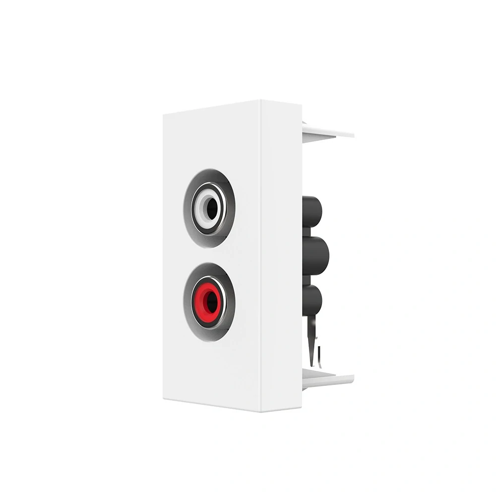LIVOLO VL-C7-1AD-11 AUDIO konektor - biely polmodul
