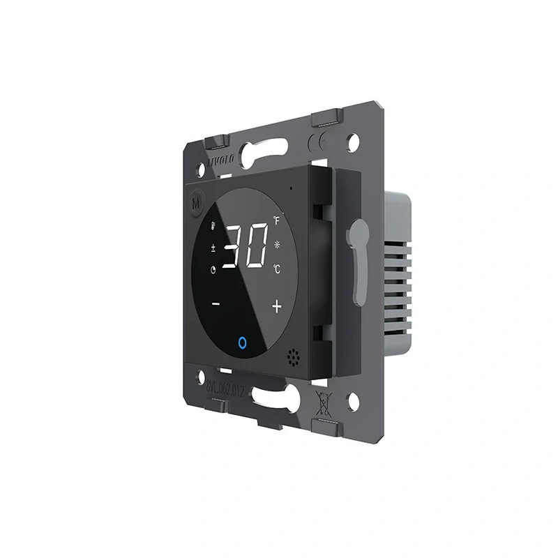 LIVOLO VL-C701TMS-EC-12 digitálny termostat - čierny modul s podlahovou sondou + EC