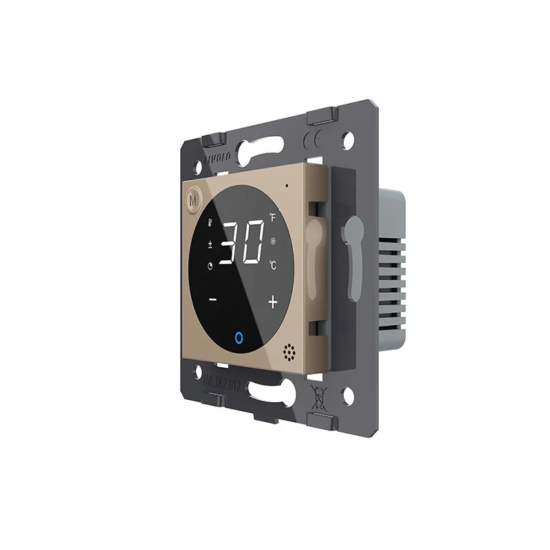 LIVOLO VL-C701TMS-EC-13 digitálny termostat - zlatý modul s podlahovou sondou + EC