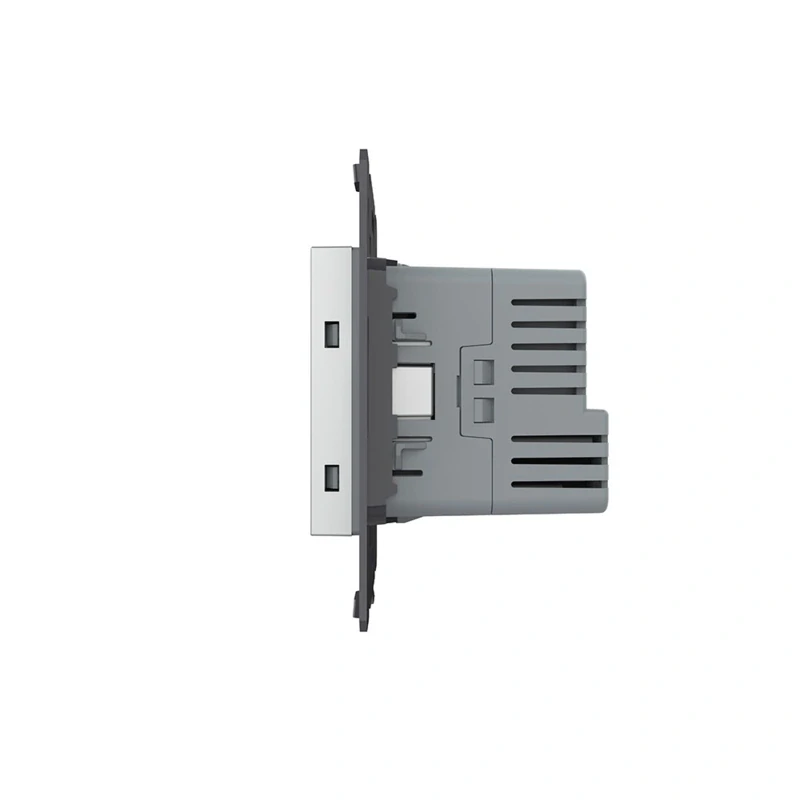 LIVOLO VL-C7-C1EUC-15 zásuvka SCHUKO + USB-C - strieborný modul