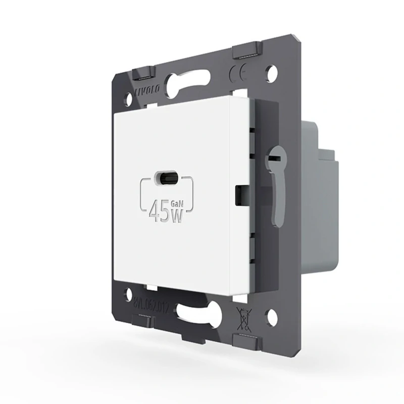 LIVOLO VL-FCUC-2-11 USB-C 45W - biely modul