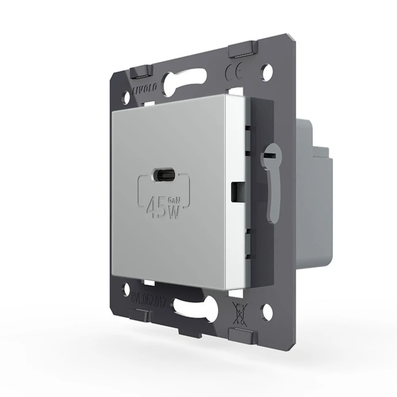 LIVOLO VL-FCUC-2-15 USB-C 45W - strieborný modul