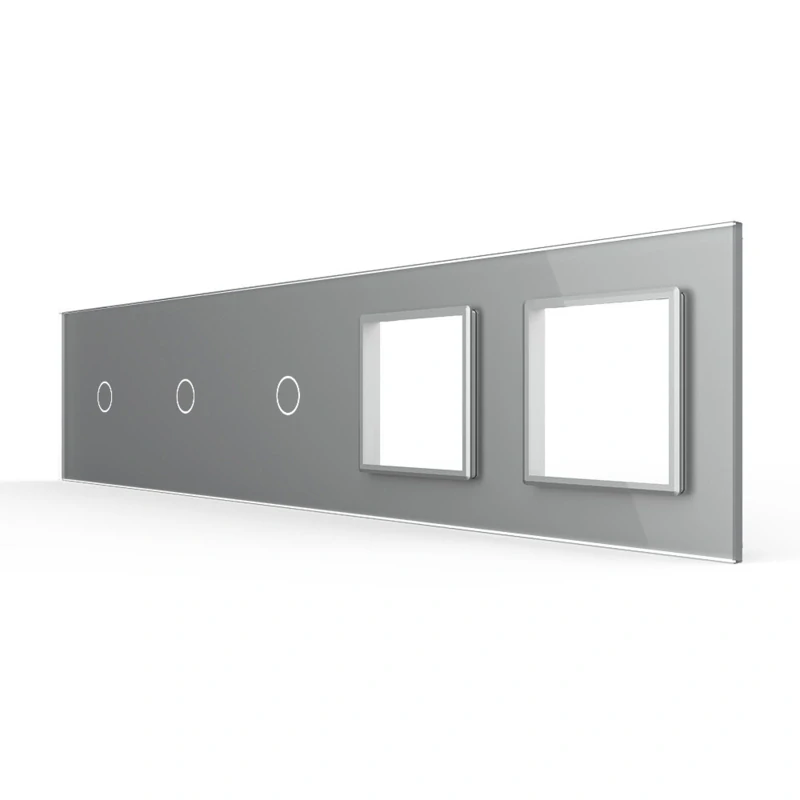 LIVOLO VL-C7-C1/C1/C1/SR/SR-15 päťnásobný rámik - strieborný