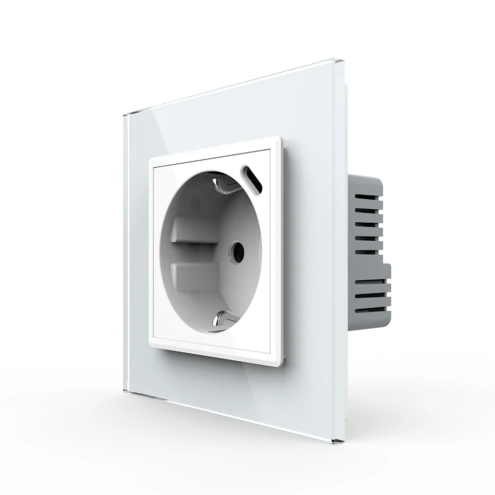 LIVOLO VL-C7C1EUC-11 zásuvka SCHUKO + USB-C - biela