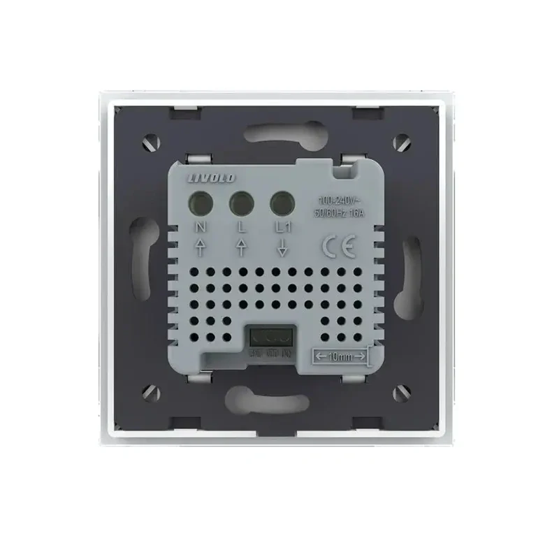 LIVOLO VL-C701TMSEC-11 digitálny termostat - biely + EC