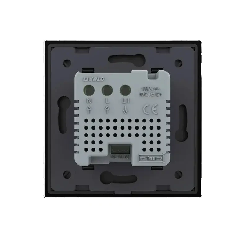 LIVOLO VL-C701TMSEC-12 digitálny termostat - čierny + EC