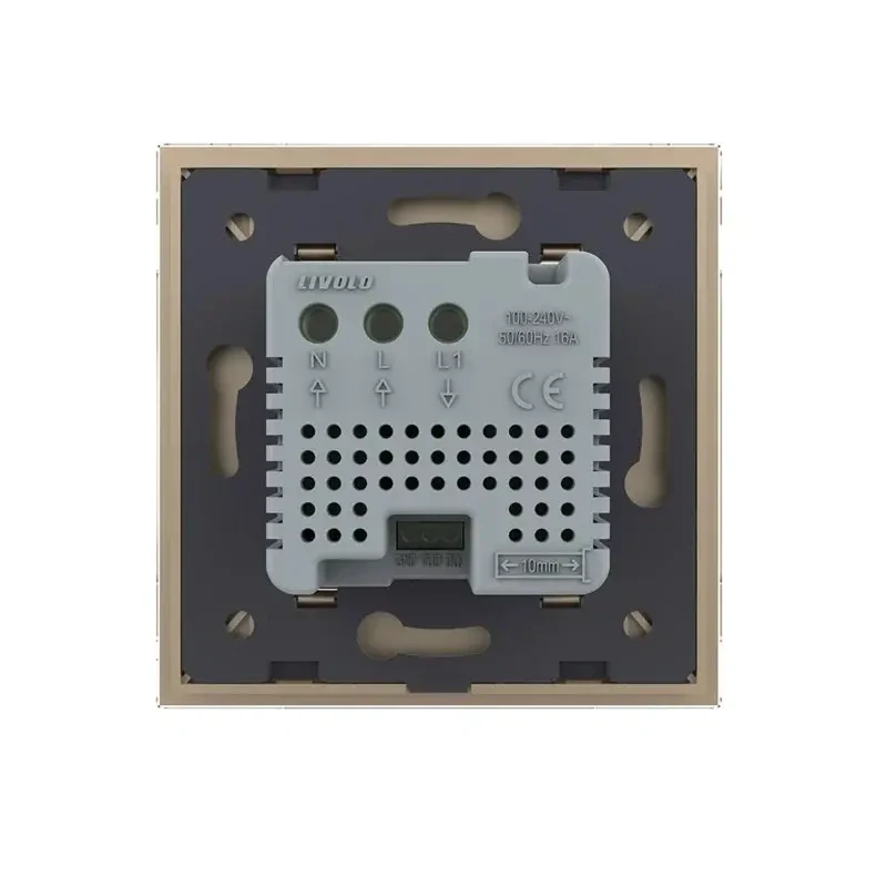 LIVOLO VL-C701TMSEC-13 digitálny termostat - zlatý + EC