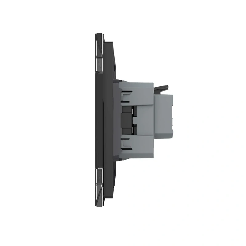 LIVOLO VL-C7C1-12 Elektrická zásuvka EU - čierna