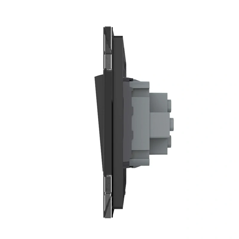 LIVOLO VL-C7K1S-12 mechanický vypínač č.1 a 6 - čierny