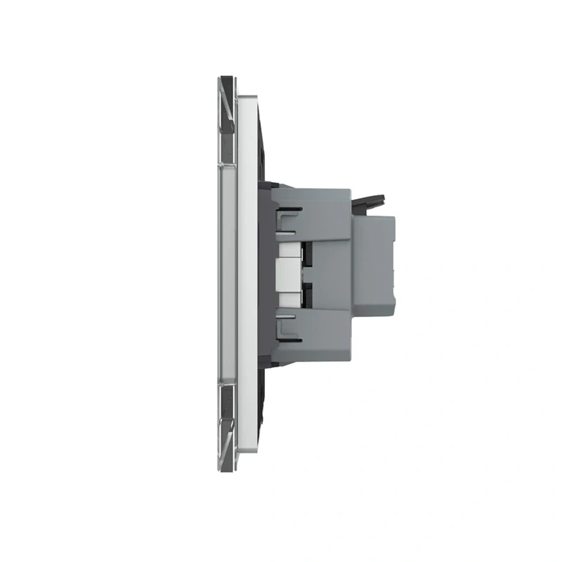 LIVOLO VL-C7C1-15 Elektrická zásuvka EU - strieborná