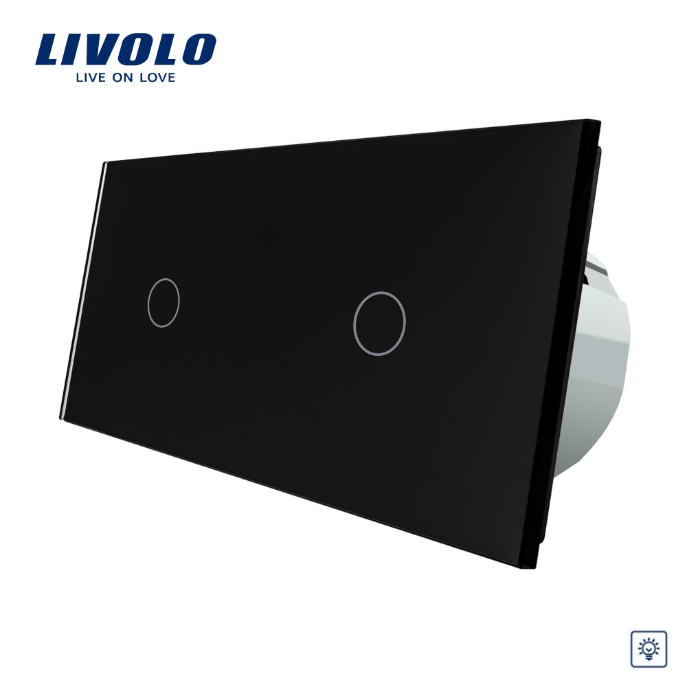 LIVOLO VL-2C701D-13 Dotykový stmievač osvetlenia - zlatý