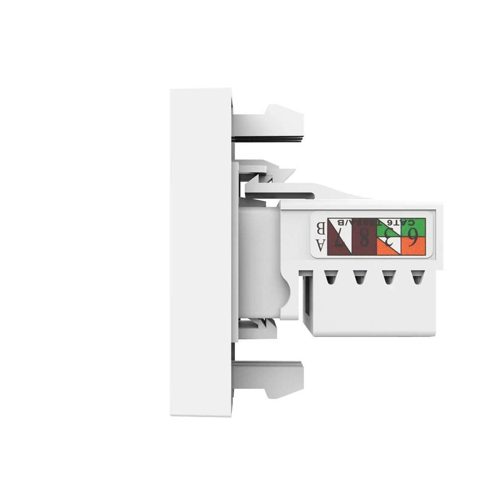 LIVOLO VL-C7-1C-11 RJ-45 konektor - biely polmodul
