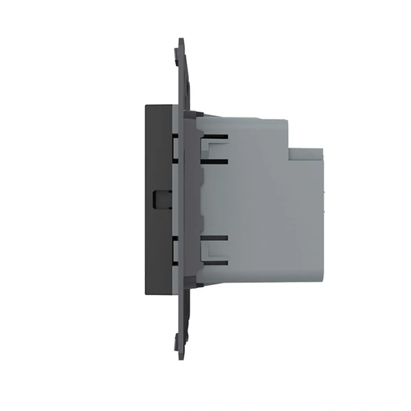 LIVOLO VL-C7-USBAC-12 USB A+C nabíjací modul - čierny