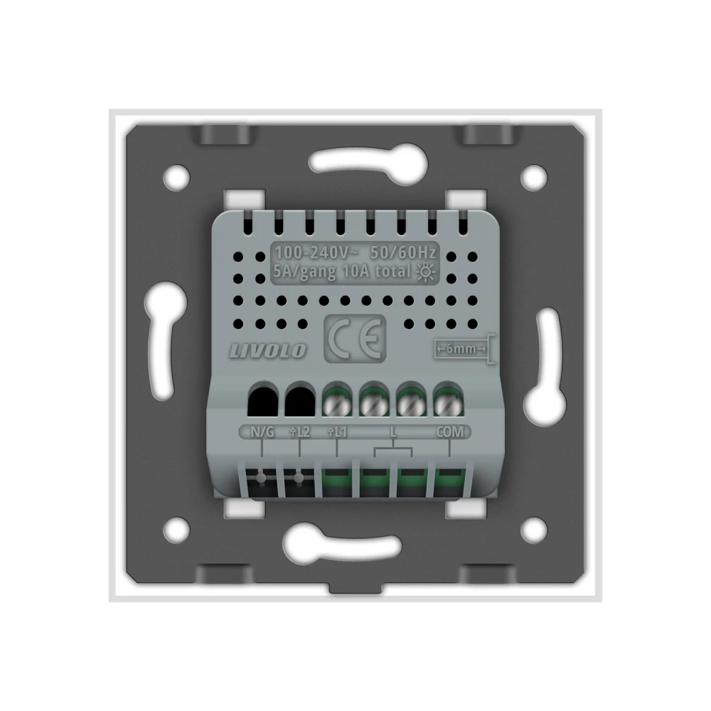 LIVOLO VL-C701SS-11 Dotykový vypínač č.7 - biely