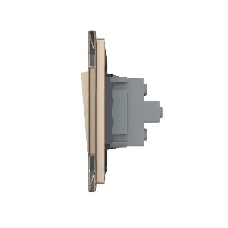 LIVOLO VL-C7K2H-13 mechanické tlačidlo č.2/0 - zlaté