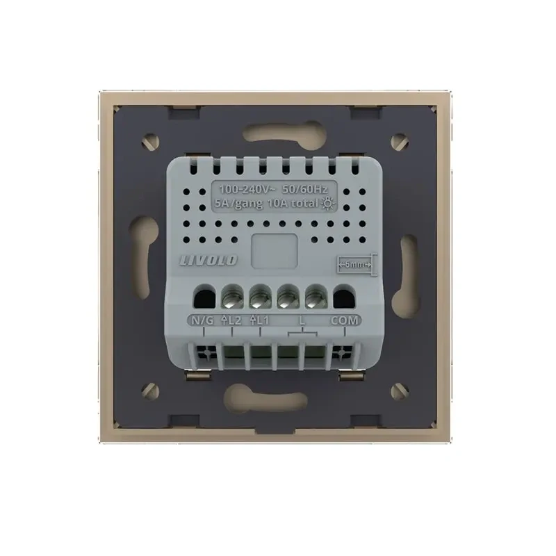 LIVOLO VL-SR702-13 Dotykový vypínač č.5 - zlatý