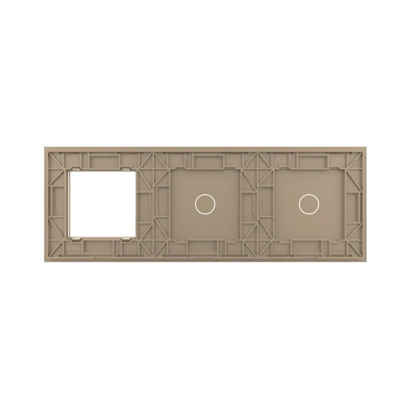LIVOLO VL-C7-C1/C1/SR-13 trojitý rámik - zlatý