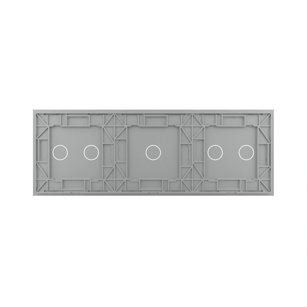 LIVOLO VL-C7-C2/C1/C2-15 trojitý rámik - strieborný