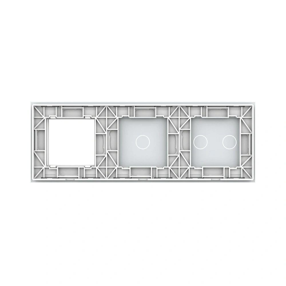 LIVOLO VL-C7-C2/C1/SR-11 trojitý rámik - biely