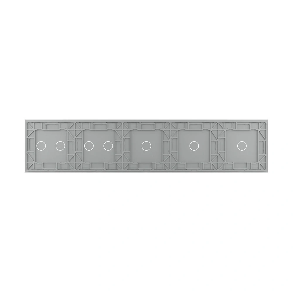 LIVOLO VL-C7-C1/C1/C1/C2/C2-15 päťnásobný rámik - strieborný