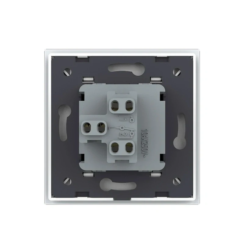 LIVOLO VL-C7K1S-11 mechanický vypínač č.1 a 6 - biely