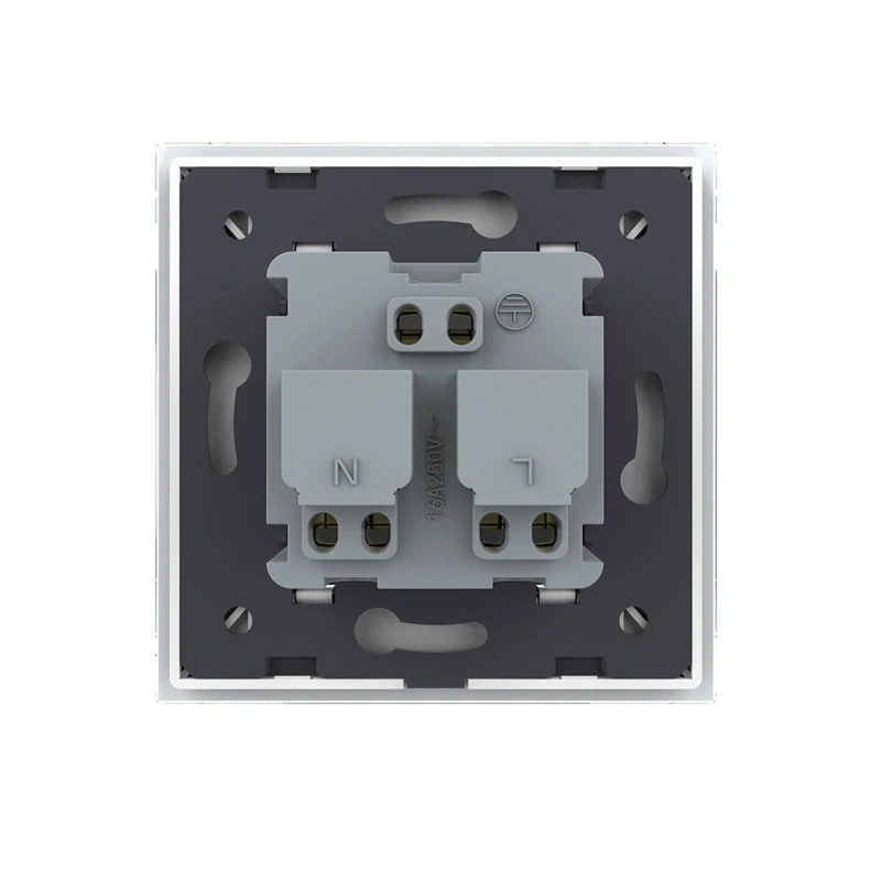 LIVOLO VL-C7C1FR-15 Elektrická zásuvka FR - strieborná