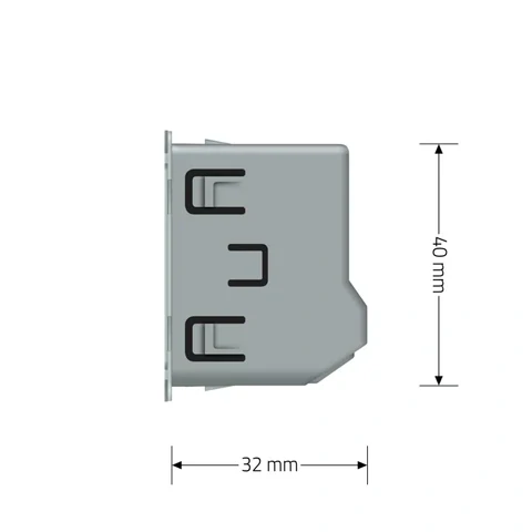 LIVOLO VL-C701CHR modul tlačidla č.1/0 (12/24V AC + RF)