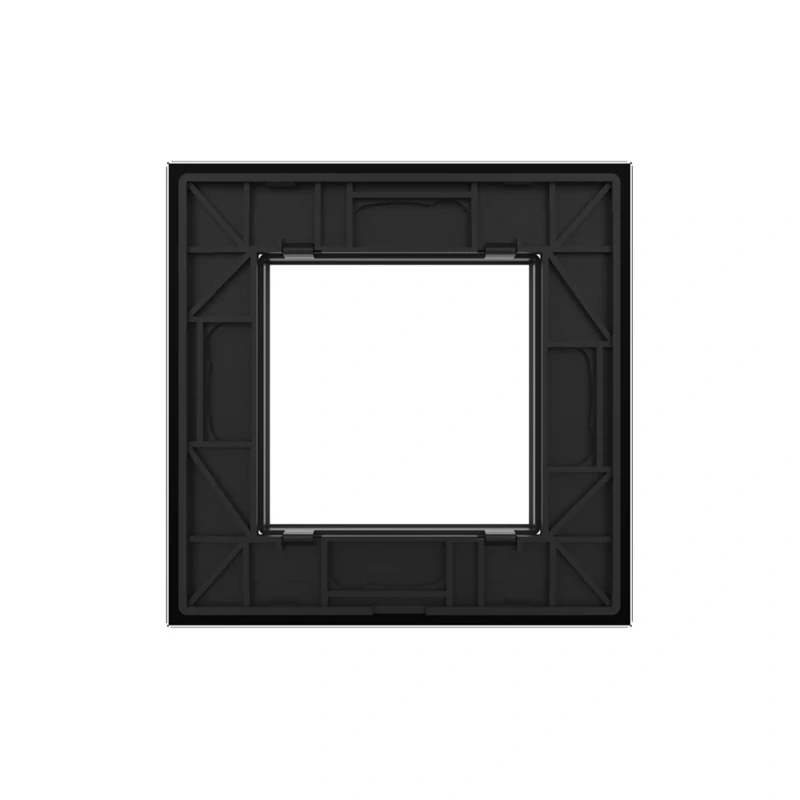 LIVOLO VL-C7-SR-12 jednoduchý rámik - čierny