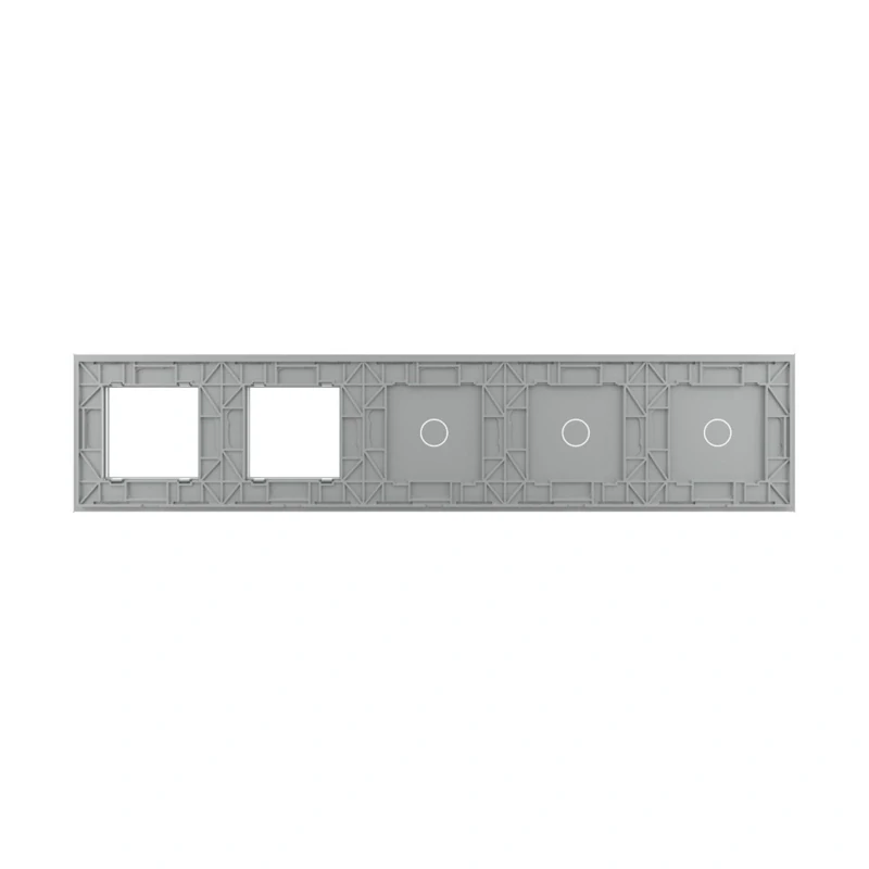 LIVOLO VL-C7-C1/C1/C1/SR/SR-15 päťnásobný rámik - strieborný