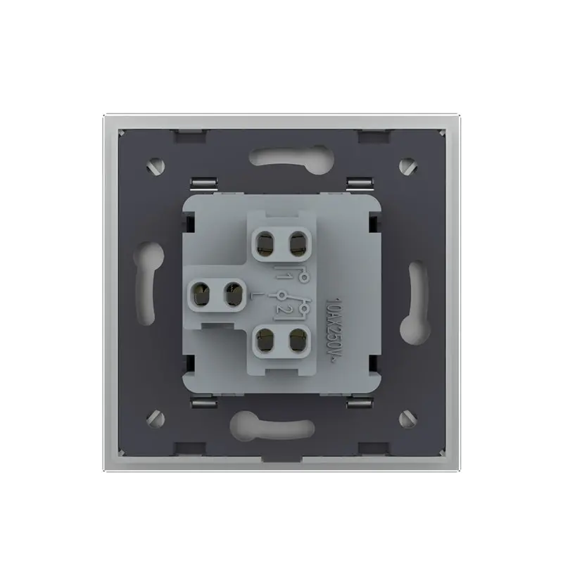 LIVOLO VL-C7K1H-15 Mechanického tlačidlo č.1/0 - strieborné