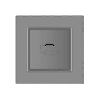 LIVOLO VL-FCUC-15 USB-C 45W - strieborná