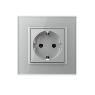 LIVOLO VL-C7C1-15 Elektrická zásuvka EU - strieborná