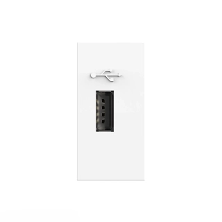 LIVOLO VL-C791U-11 USB nabíjací polmodul - biely