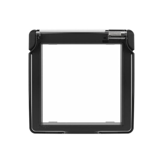 LIVOLO C7-1WF-12 Krytka zásuvky - čierna