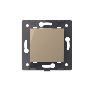 LIVOLO VL-C7-K1H-13 modul mechanického tlačidla č.1/0 - zlatý