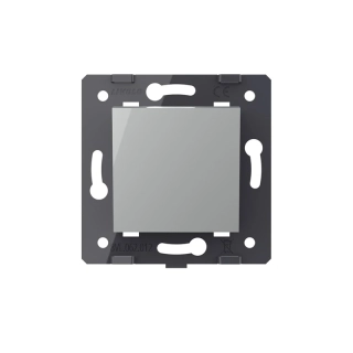 LIVOLO VL-C7-K1H-15 modul mechanického tlačidla č.1/0 - strieborný