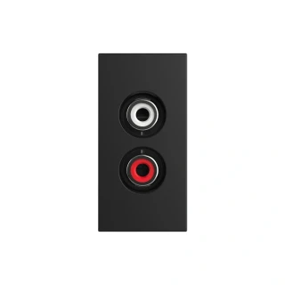 LIVOLO VL-C7-1AD-12 AUDIO konektor - čierny polmodul