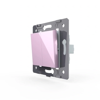LIVOLO VL-C7-K2S-17 modul mechanického vypínača č.5B - ružový