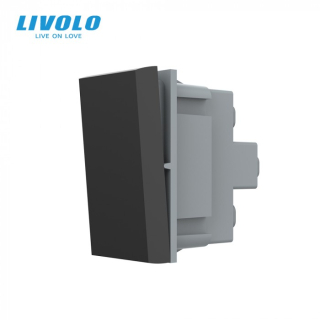 VL-C7-K1S_2-12 Polmodul mechanického vypínača č. 1 a 6, čierny