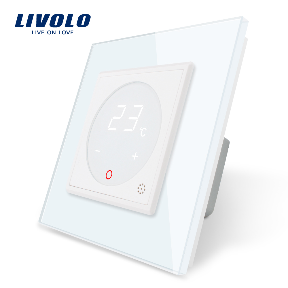Dotykový termostat LIVOLO - biely